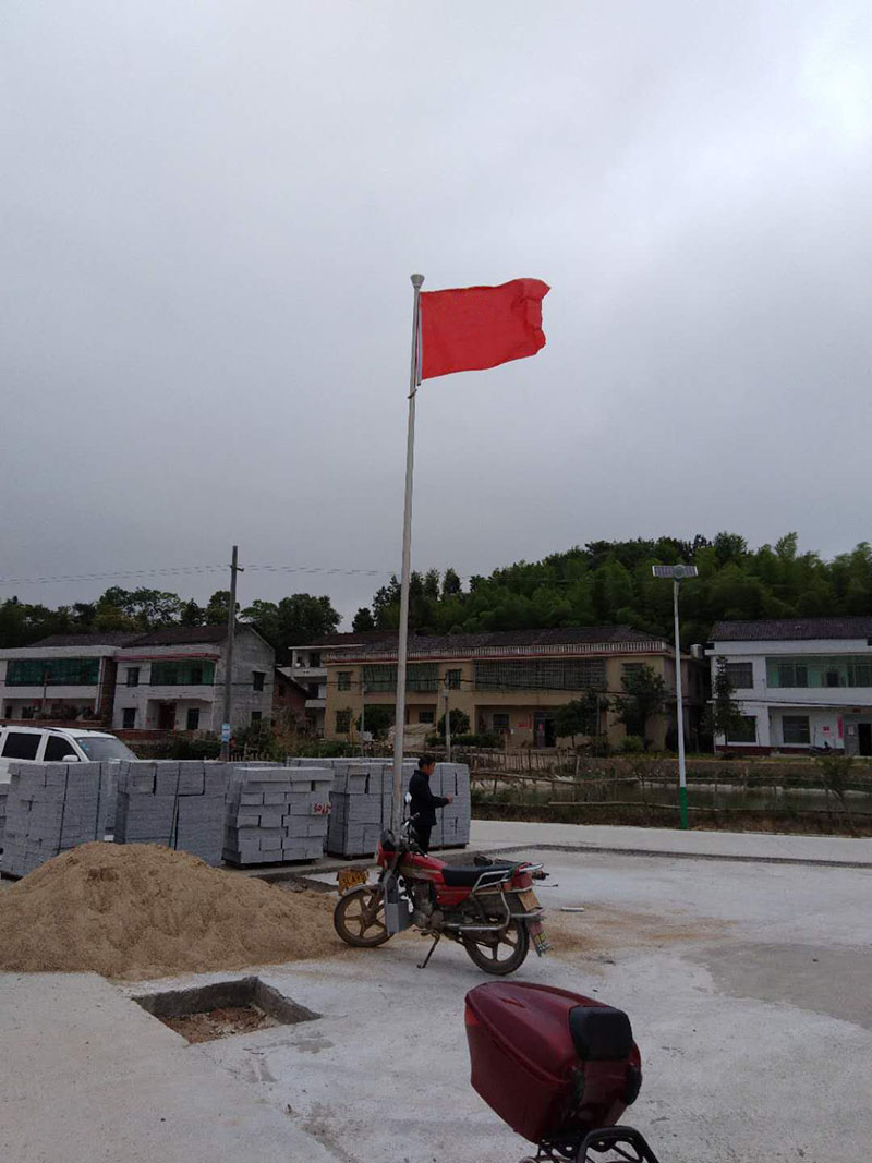 廣場(chǎng)旗桿13